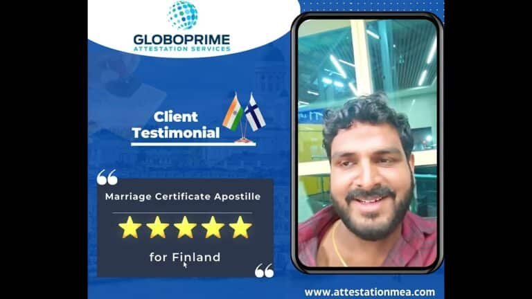 Marriage Certificate Apostille for Finland